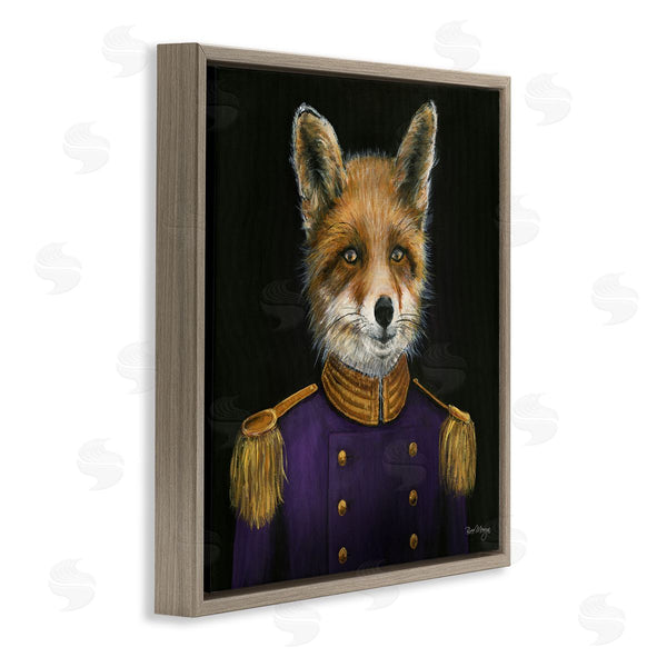 Stupell Industries Bree Merryn | Military Coat Fox Wall Art