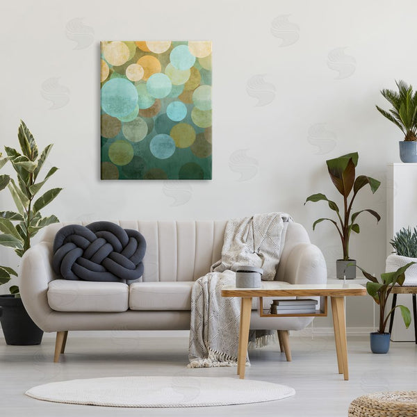 Stupell Industries Brent Nelson | Geometric Gradient Circles Wall Art