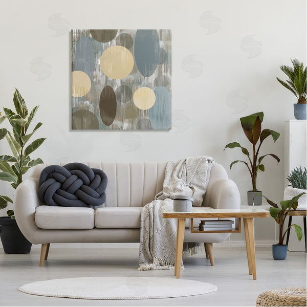 Stupell Industries Brent Nelson | Muted Layered Circle Shapes Wall Art