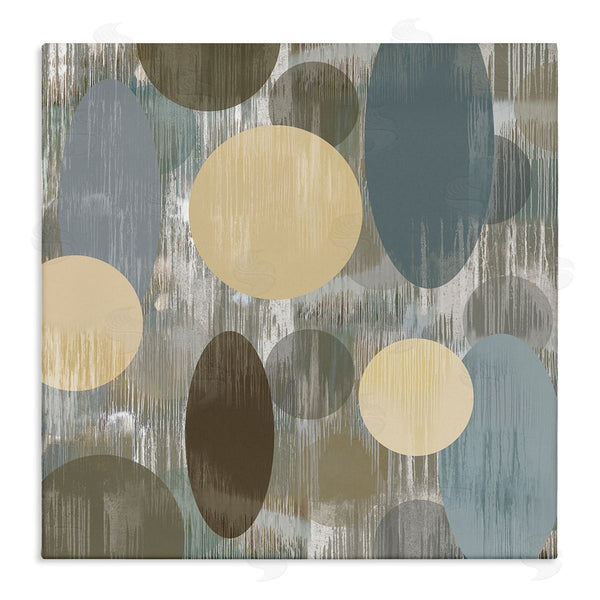 stupell industries Brent Nelson | Muted Layered Circle Shapes Wall Art