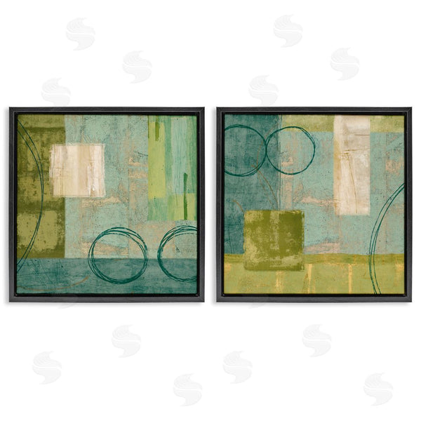 Stupell Industries Brent Nelson | Soft Geometric Shape Abstraction Wall Art