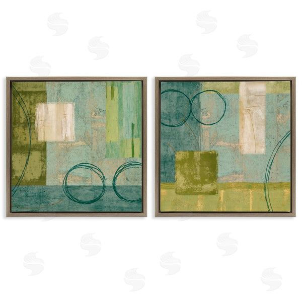 Stupell Industries Brent Nelson | Soft Geometric Shape Abstraction Wall Art