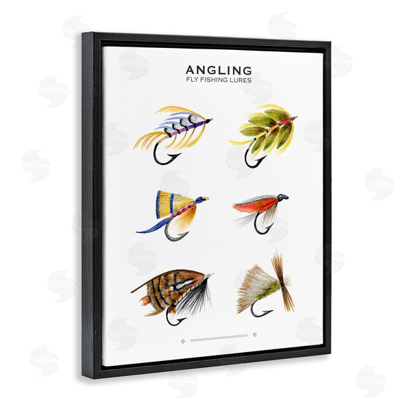 Stupell Industries Brett Blumenthal | Angling Fly Fishing Lures