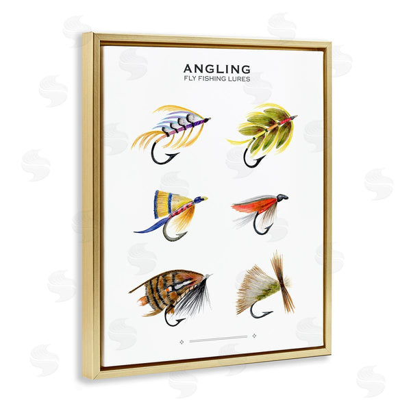 Stupell Industries Brett Blumenthal | Angling Fly Fishing Lures