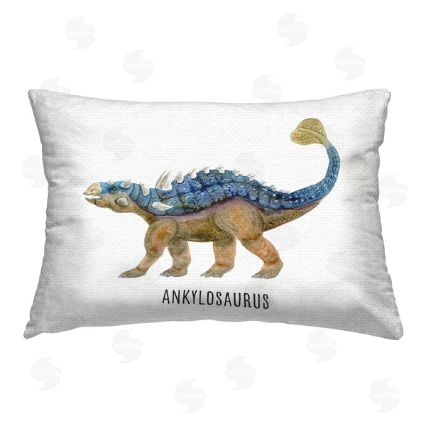 Stupell Industries Brett Blumenthal | Ankylosaurus Dinosaur Learning