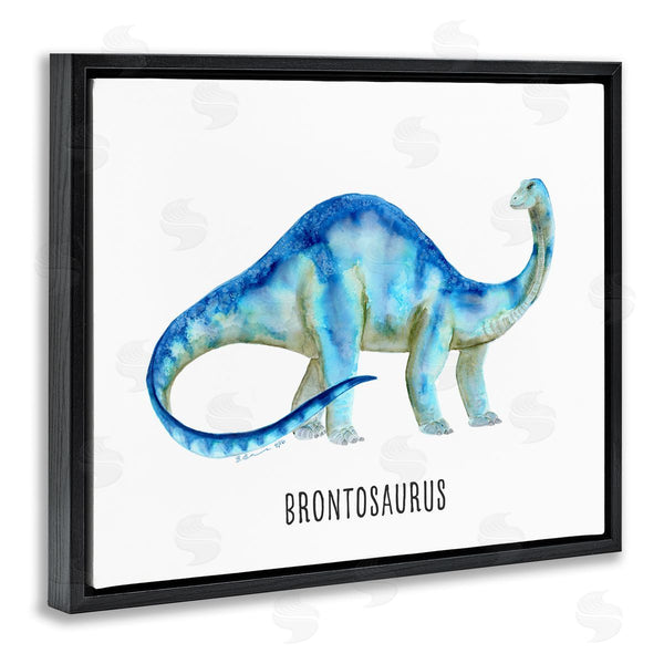 Stupell Industries Brett Blumenthal | Brontosaurus Dinosaur Learning