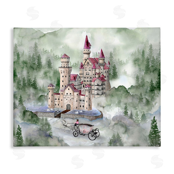 stupell industries Brett Blumenthal | Elegant Carriage to Castle