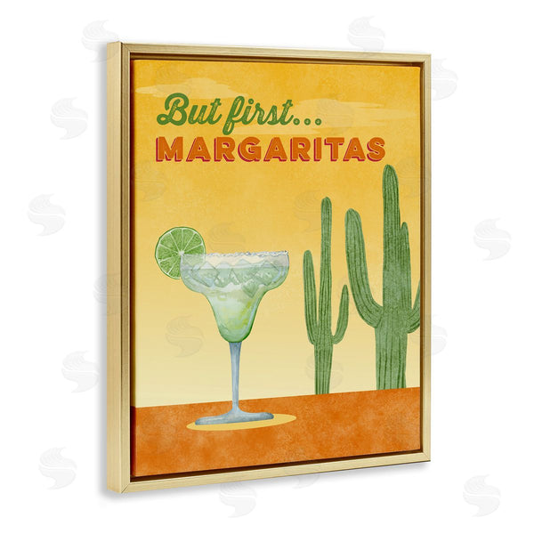 Stupell Industries Brett Blumenthal | Margarita & Desert Cactus
