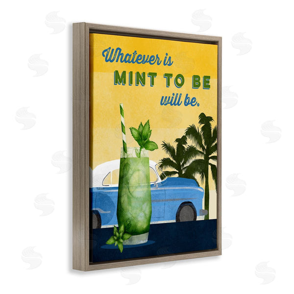 Stupell Industries Brett Blumenthal | Mint To Be Cocktail