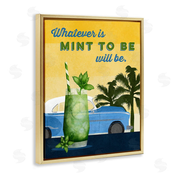 Stupell Industries Brett Blumenthal | Mint To Be Cocktail