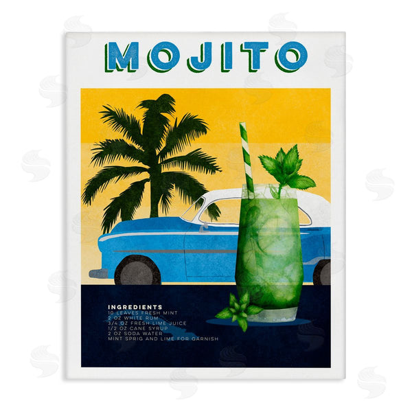 stupell industries Brett Blumenthal | Mojito & Automobile Recipe
