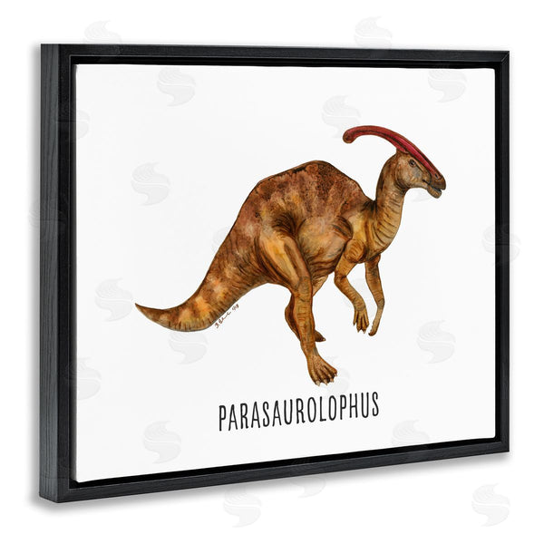 Stupell Industries Brett Blumenthal | Parasaurolophus Dinosaur Learning