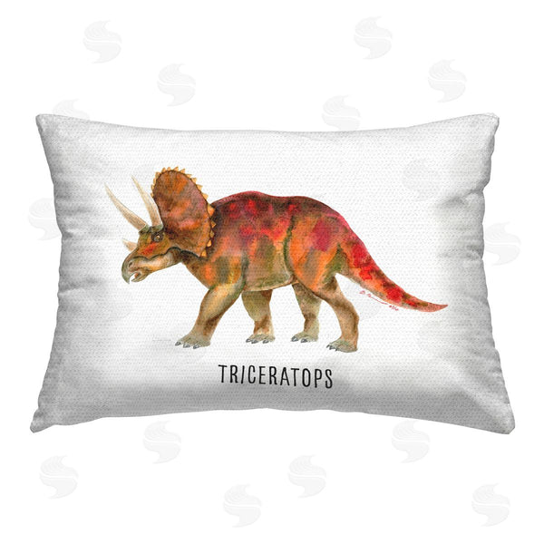 Stupell Industries Brett Blumenthal | Triceratops Dinosaur Learning