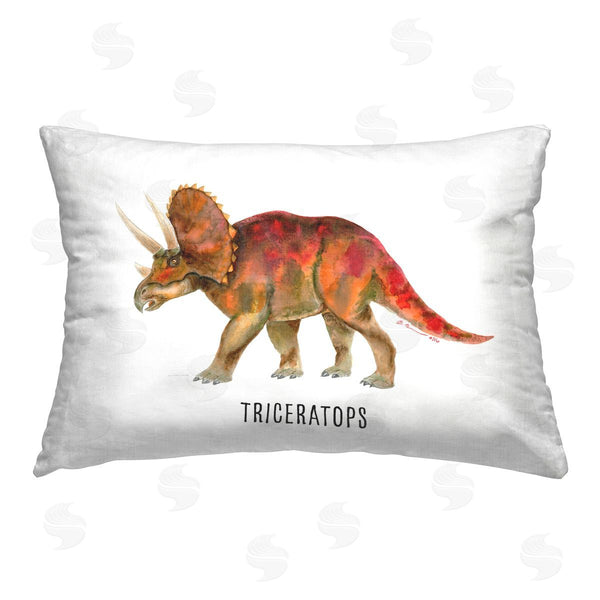 stupell industries Brett Blumenthal | Triceratops Dinosaur Learning
