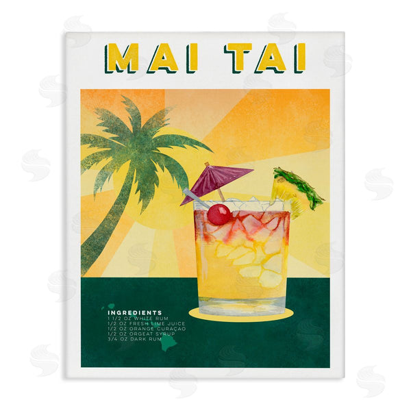 stupell industries Brett Blumenthal | Tropical Mai Tai Recipe