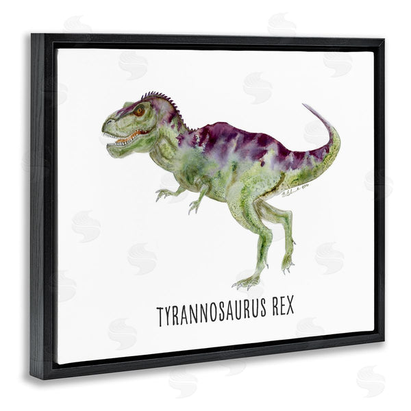 Stupell Industries Brett Blumenthal | Tyrannosaurus Rex Dinosaur Learning
