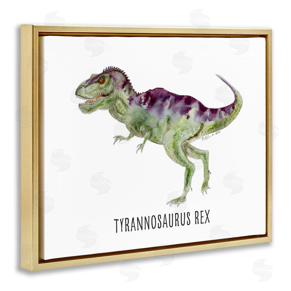 Stupell Industries Brett Blumenthal | Tyrannosaurus Rex Dinosaur Learning