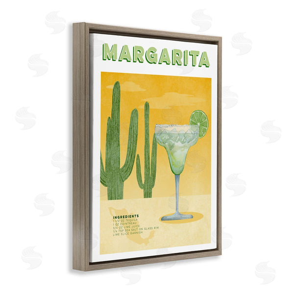 Stupell Industries Brett Blumenthal | Vintage Desert Margarita