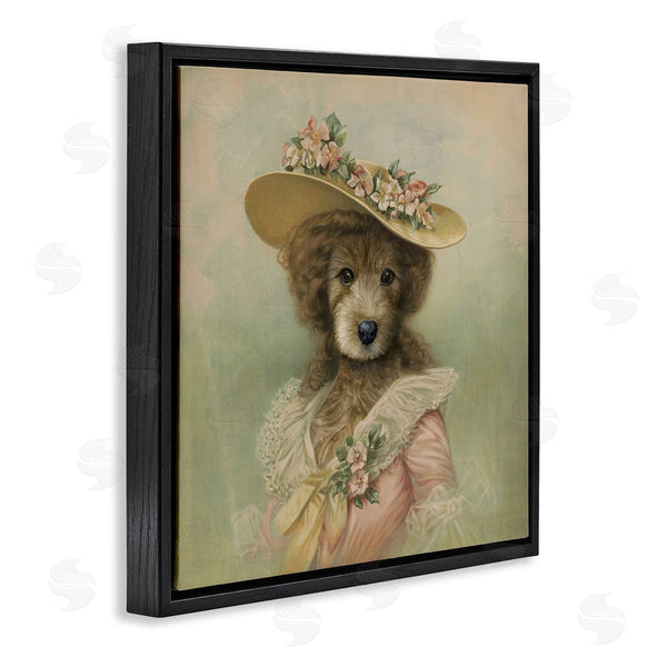 Stupell Industries Brett Blumenthal | Vintage Feminine Dog With Hat