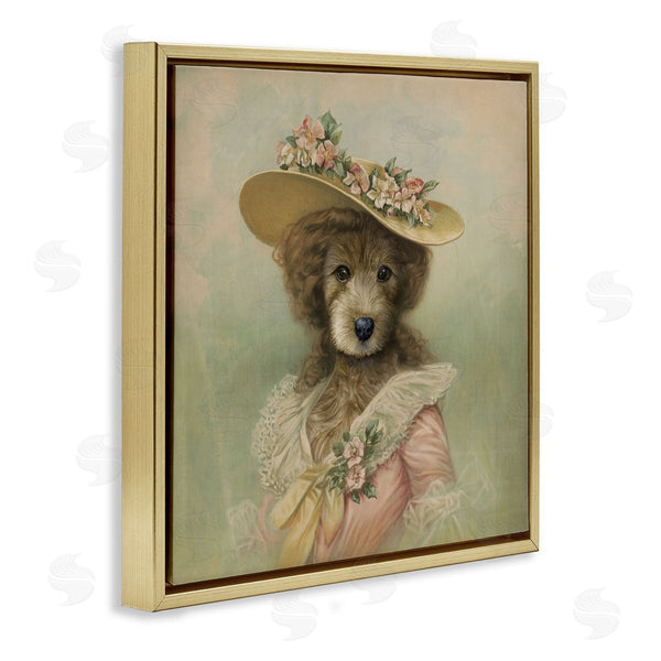 Stupell Industries Brett Blumenthal | Vintage Feminine Dog With Hat