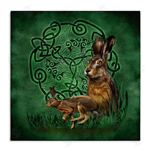 stupell industries Brigid Ashwood | Celtic Hare Fractal