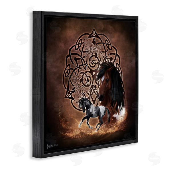 Stupell Industries Brigid Ashwood | Horse Celtic Knot