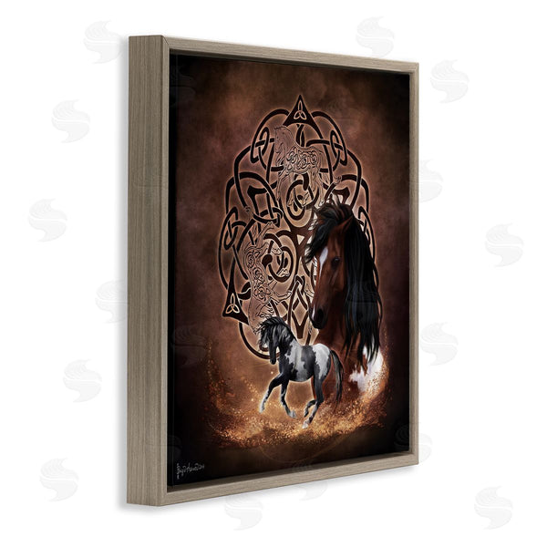 Stupell Industries Brigid Ashwood | Horse Celtic Knot