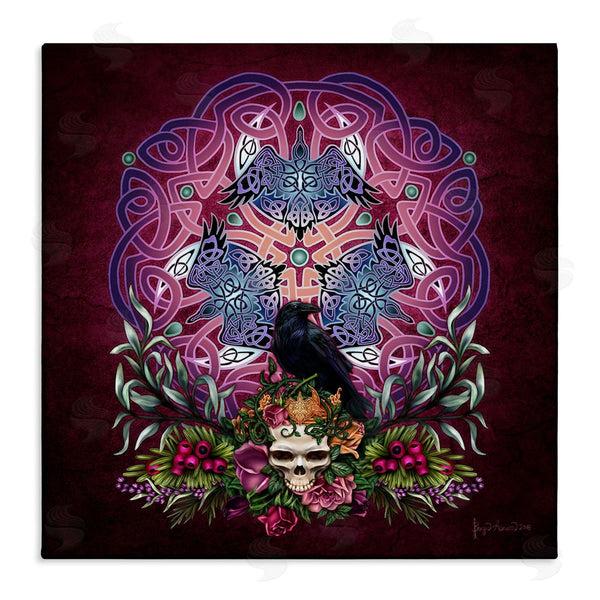 stupell industries Brigid Ashwood | Ravens & Celtic Knot