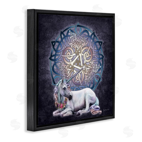 Stupell Industries Brigid Ashwood | Unicorn Celtic Pattern