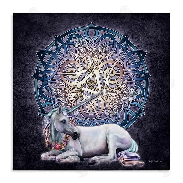 stupell industries Brigid Ashwood | Unicorn Celtic Pattern