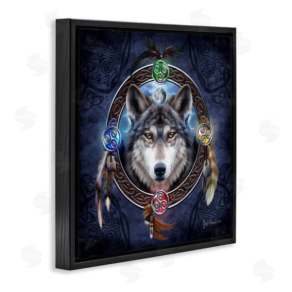 Stupell Industries Brigid Ashwood | Wolf Guide Celtic Knot