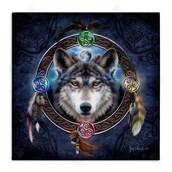 stupell industries Brigid Ashwood | Wolf Guide Celtic Knot