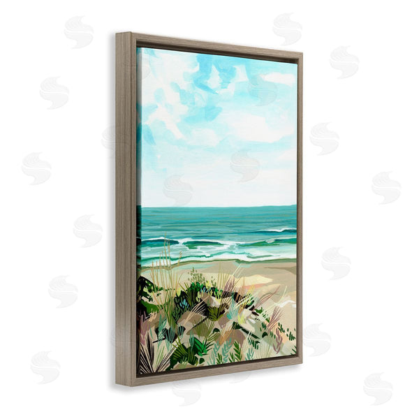 Stupell Industries Brook Page | Modern Coastal Grasses