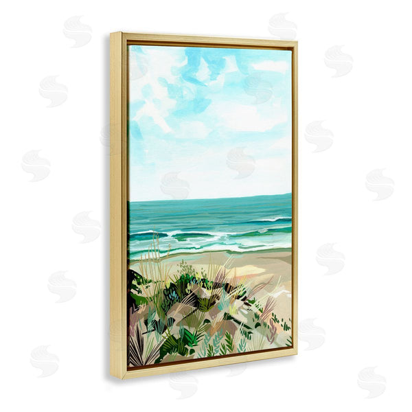 Stupell Industries Brook Page | Modern Coastal Grasses