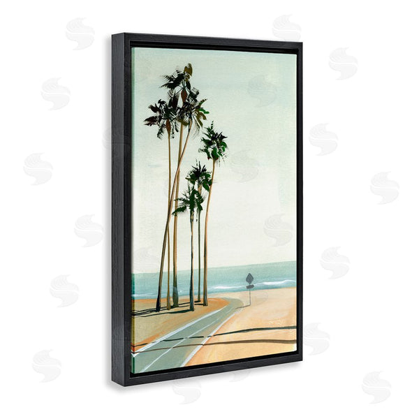 Stupell Industries Brook Page | Six Palms Seaside Road Wall Art