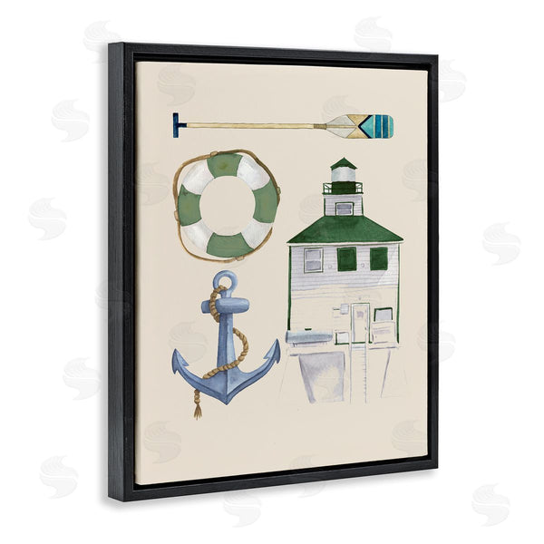 Stupell Industries Brooke Pajkurich | Boating & Lake Gear Wall Art