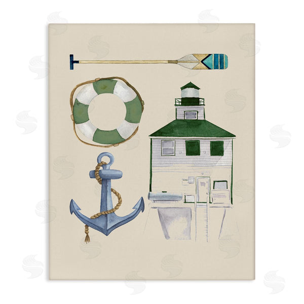 stupell industries Brooke Pajkurich | Boating & Lake Gear Wall Art