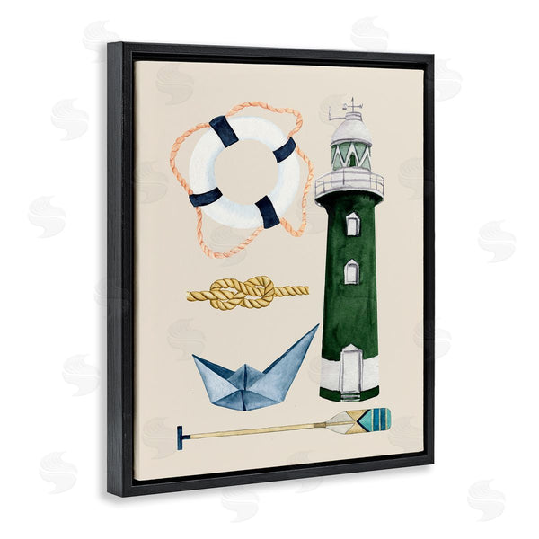 Stupell Industries Brooke Pajkurich | Maritime Nautical Items Wall Art