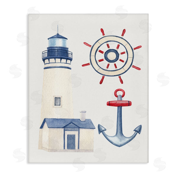 stupell industries Brooke Pajkurich | Nautical & Boating Gear Wall Art