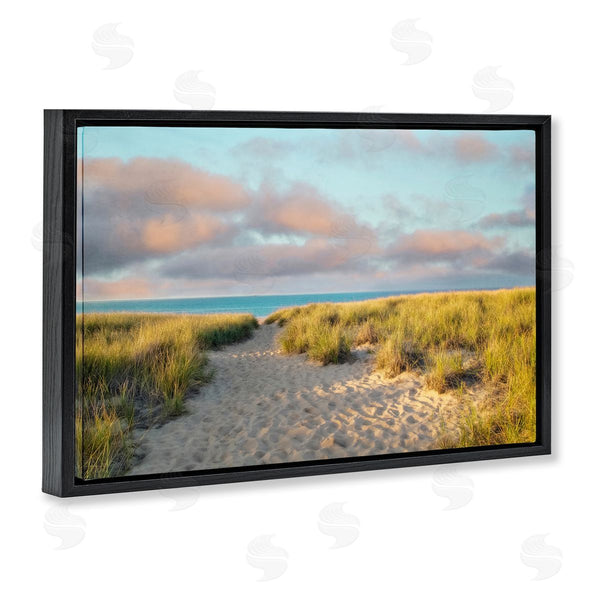 Stupell Industries Brooke T. Ryan | Beachy Footprints Path Wall Art