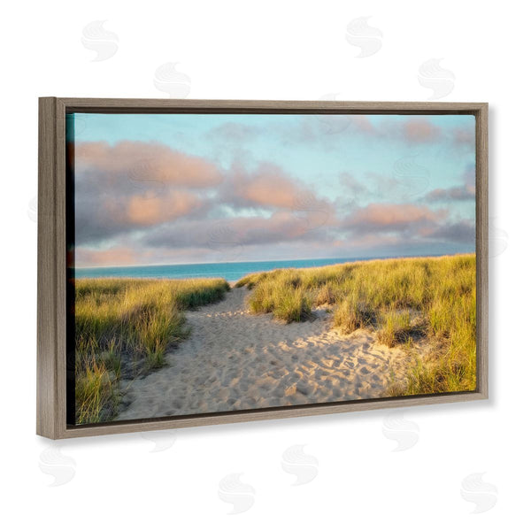 Stupell Industries Brooke T. Ryan | Beachy Footprints Path Wall Art
