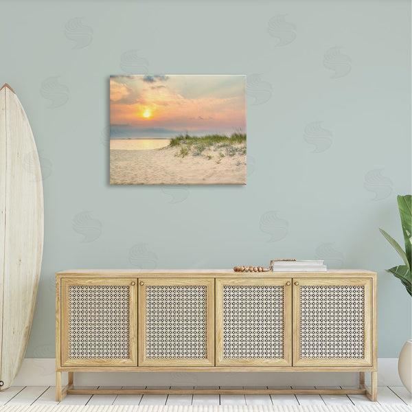 Stupell Industries Brooke T. Ryan | Rising Sun Seaside Beach Morning Wall Art