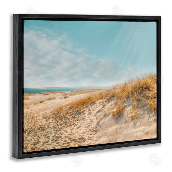 Stupell Industries Brooke T. Ryan | Sandy Ocean Beach Sun Rays Wall Art