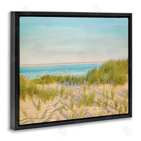 Stupell Industries Brooke T. Ryan | Tall Grass Sand Dunes Nautical Beach Landscape Wall Art