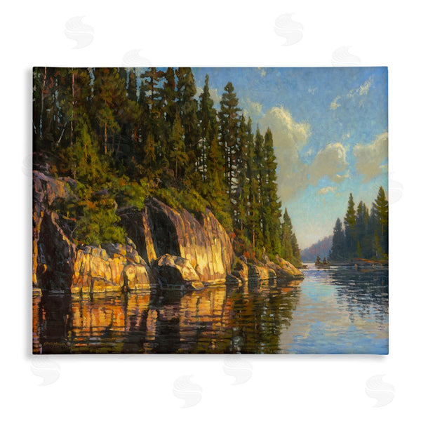 stupell industries Bruce Miller | Sunrise Reflective River Painting