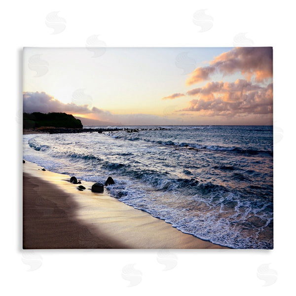 stupell industries BRUCE NAWROCKE | Angled Sunset Beach