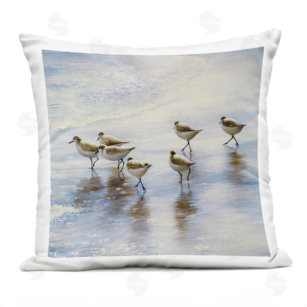 Stupell Industries Bruce Nawrocke | Sand Dancers On Shore Throw Pillow