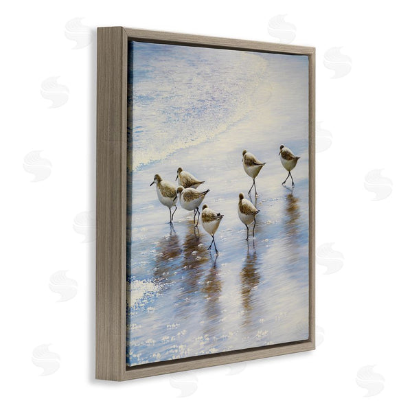 Stupell Industries Bruce Nawrocke | Sand Dancers On Shore Wall Art