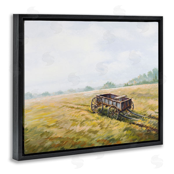 Stupell Industries Bruce Nawrocke | Wild West Wagon Cart Rural Hill Farm Scenery Wall Art