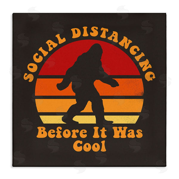 stupell industries Buck Wear | Bigfoot Social Distancing Pun Wall Art